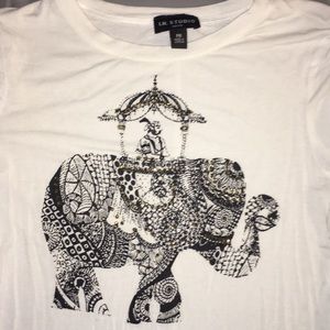 I.N. Studio embellished tee GUC